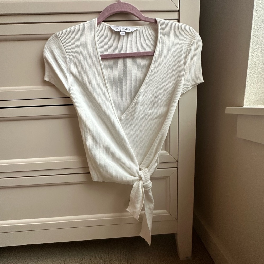 Intermix wrapped Shirt
